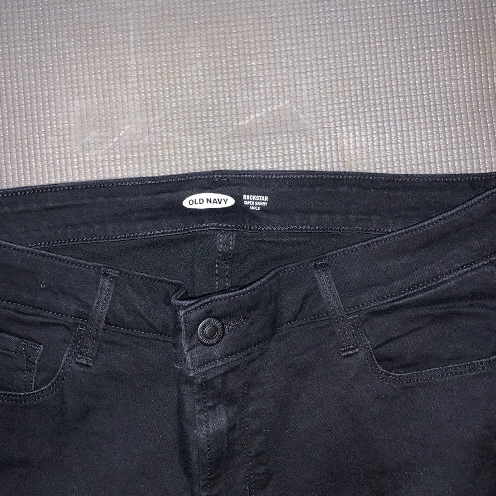 Black Ripped Jeans - Picture 2 of 2